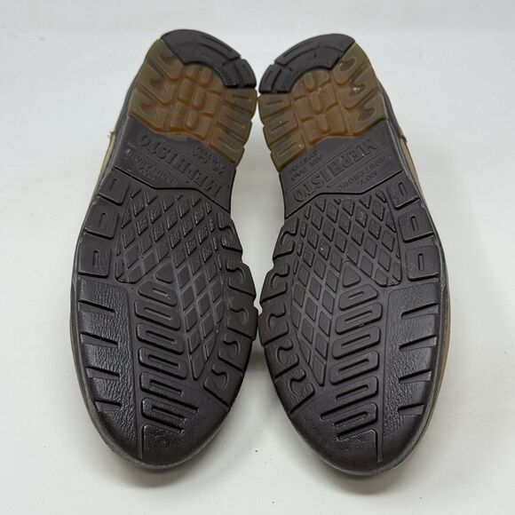 Mephisto Runoff Shoes Women 10.5 Brown Nubuck Leather Walking Casual Sneakers - Picture 15 of 16